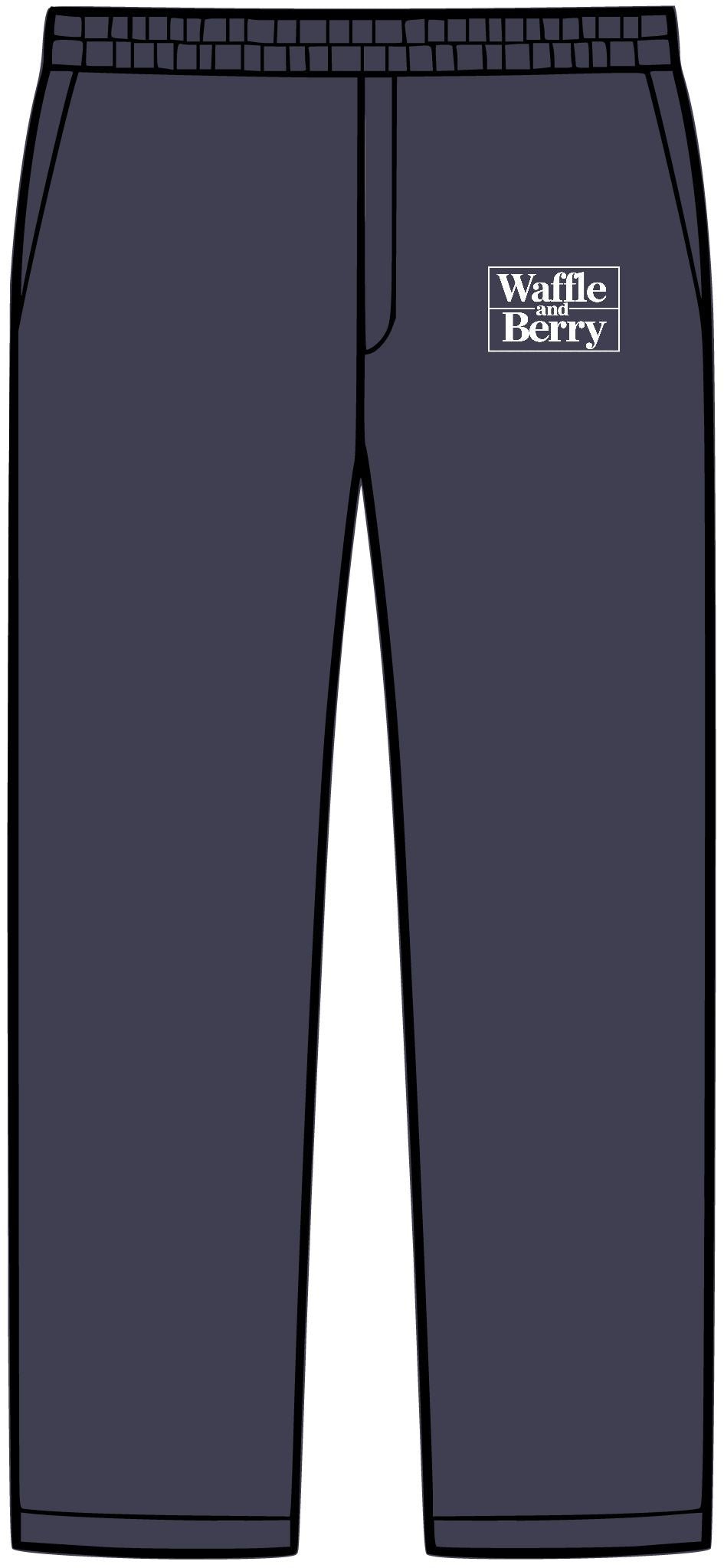 Waffle and Berry Logo Wind Pants