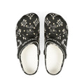 Waffle and Berry Foam Rubber Shoes (AOP)