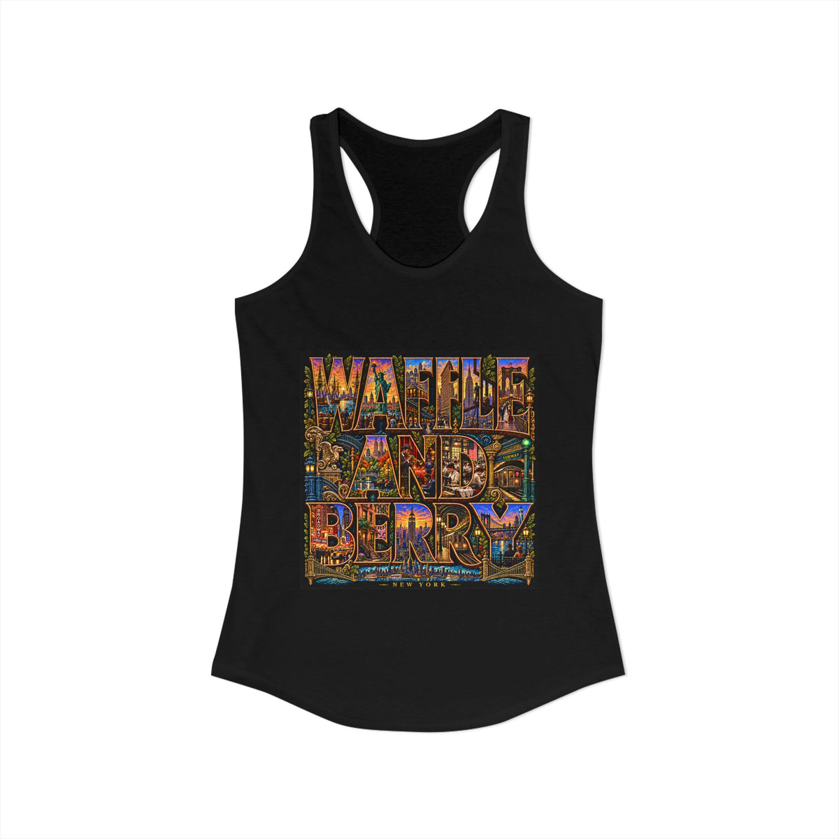 New York Women's Ideal Racerback Tank