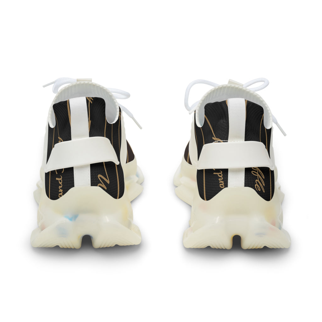Mens - Tan Line Sneakers — Brown Script Monogram Athletic Shoes