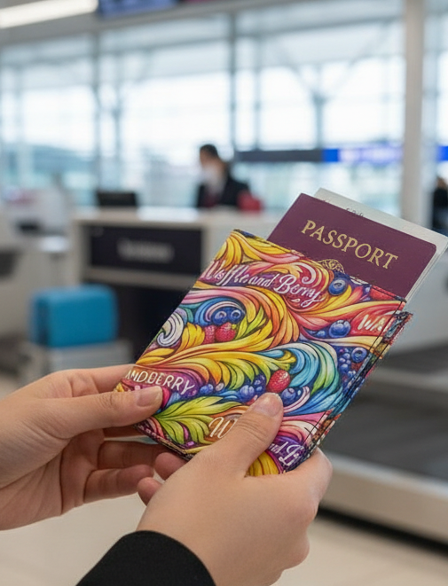 Splash Wallet Passport Cover