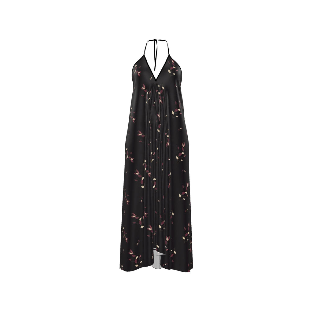 Evening Petals Halterneck Dress