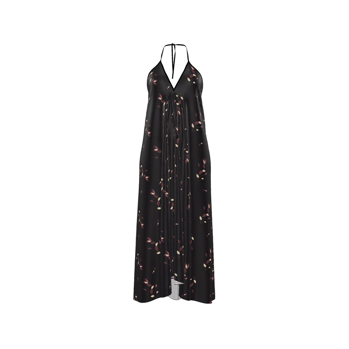 Evening Petals Halterneck Dress