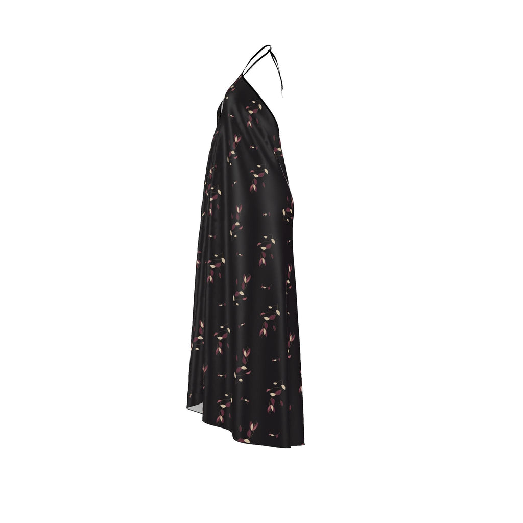Evening Petals Halterneck Dress