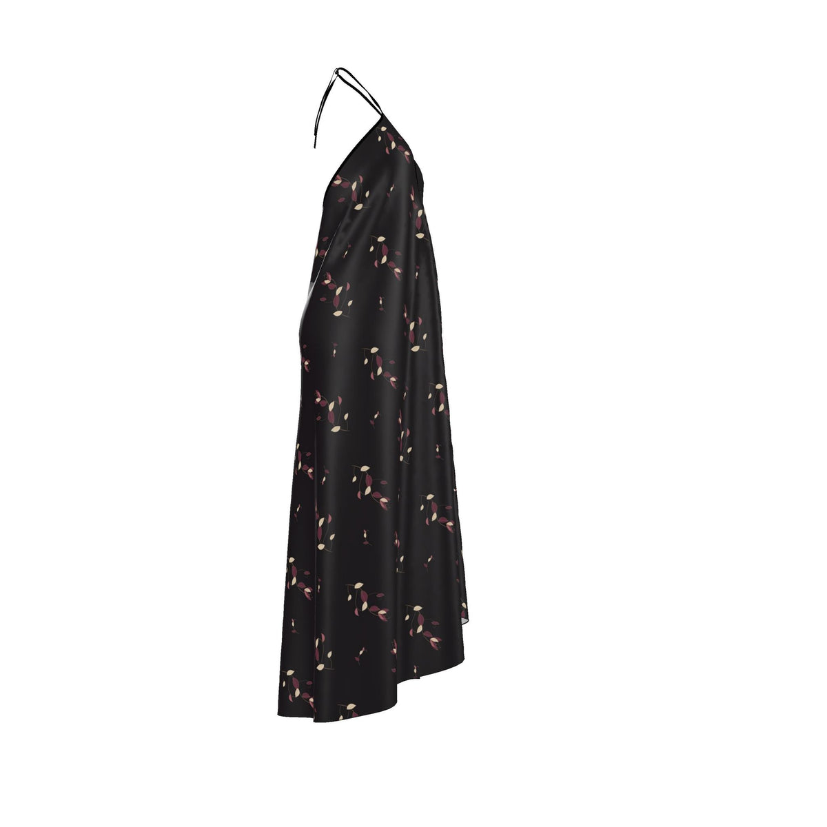 Evening Petals Halterneck Dress