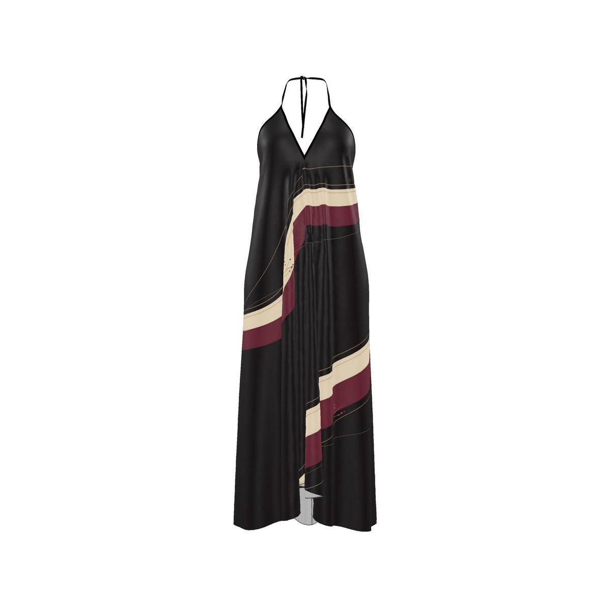 Nocturne Ribbons Halterneck Dress