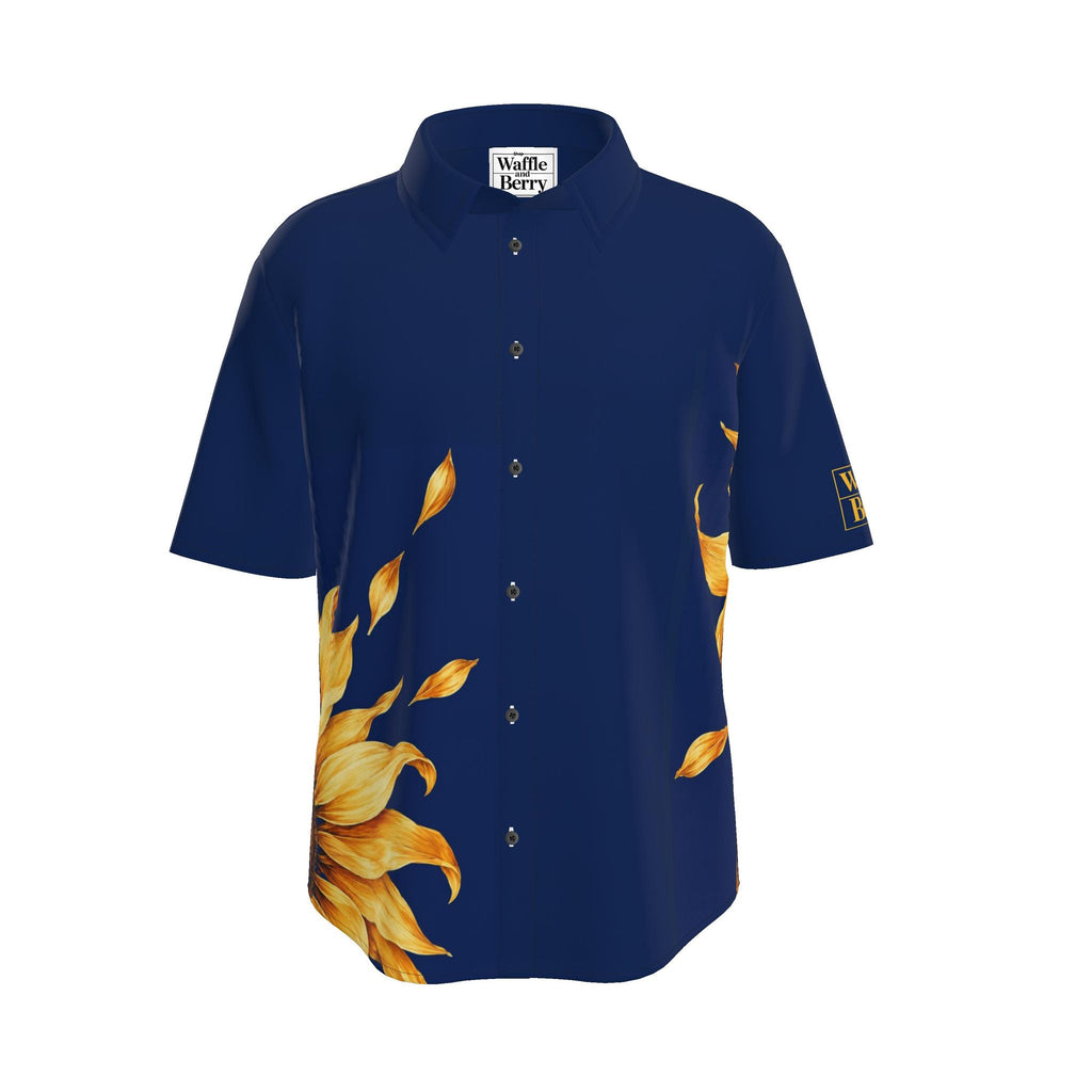 Sunflower Men's Button-Up Shirt