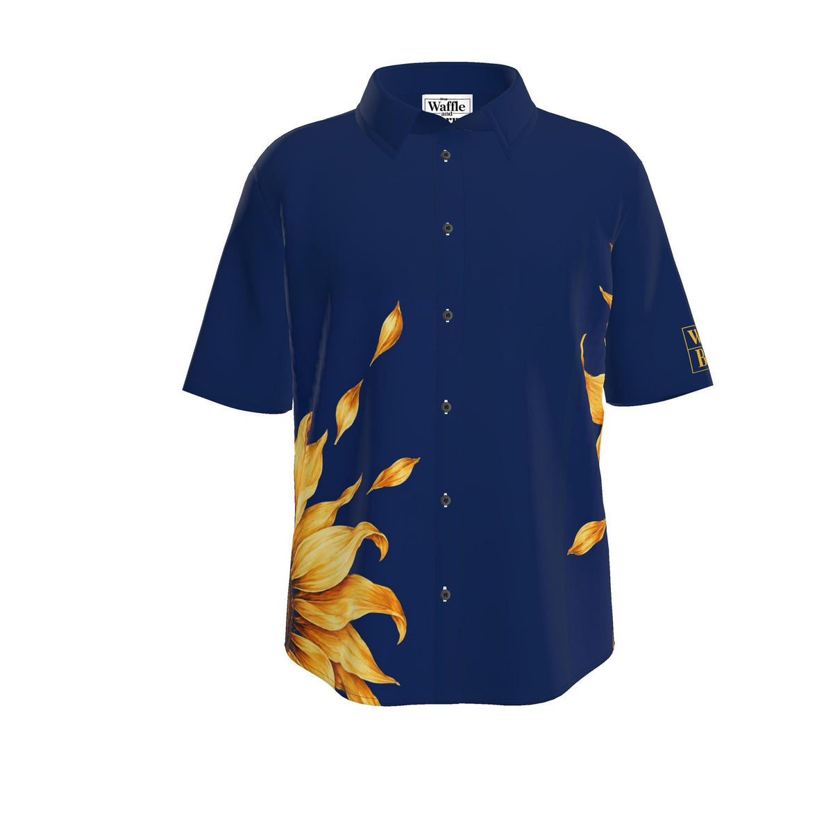 Sunflower Men's Button-Up Shirt
