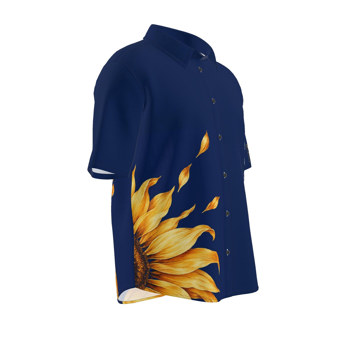 Sunflower Men's Button-Up Shirt