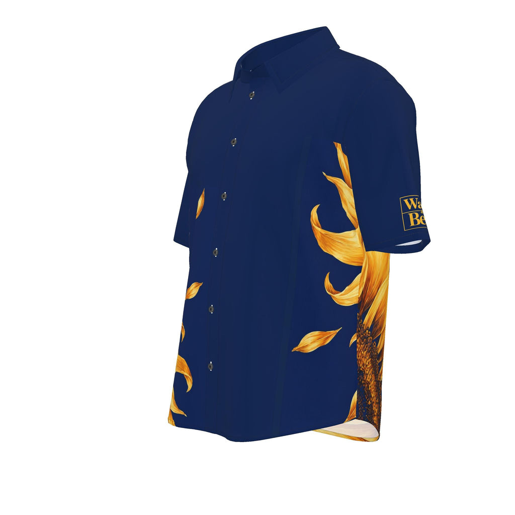 Sunflower Men's Button-Up Shirt