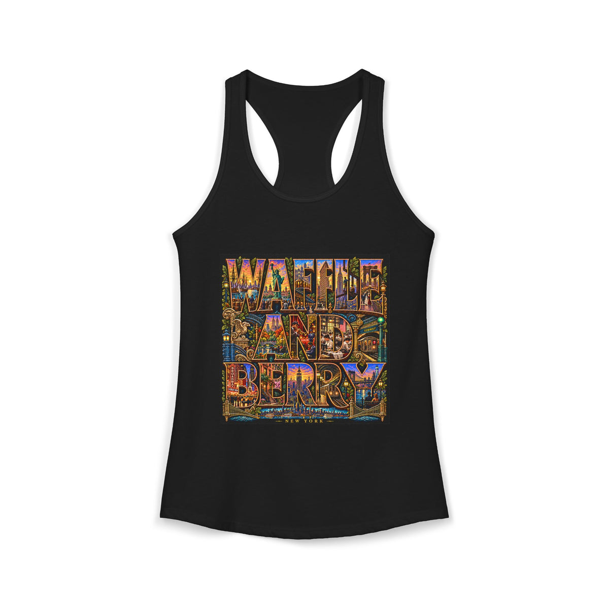 New York Women's Ideal Racerback Tank