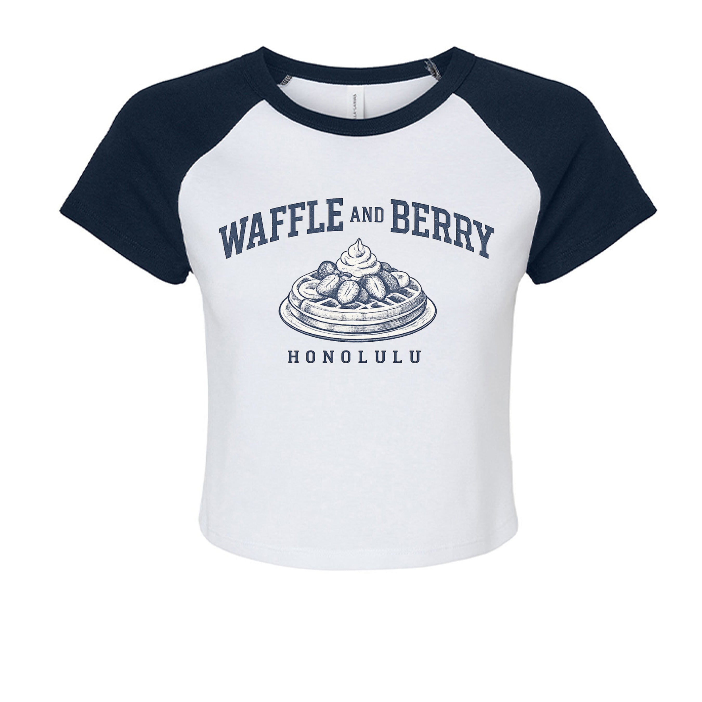 WHITE/ NAVY - 1201 - FRONT