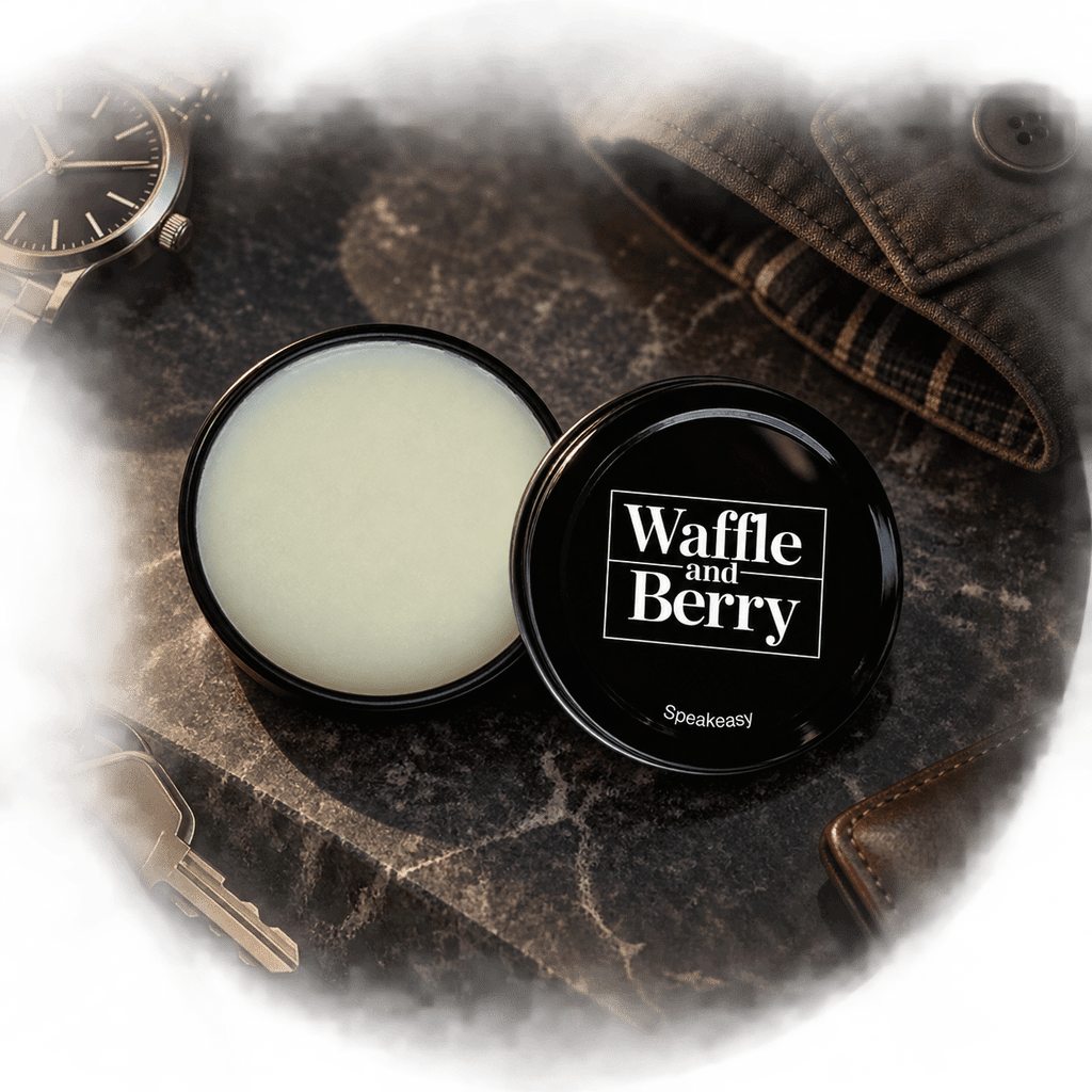 Speakeasy solid fragrance beside daily accessories